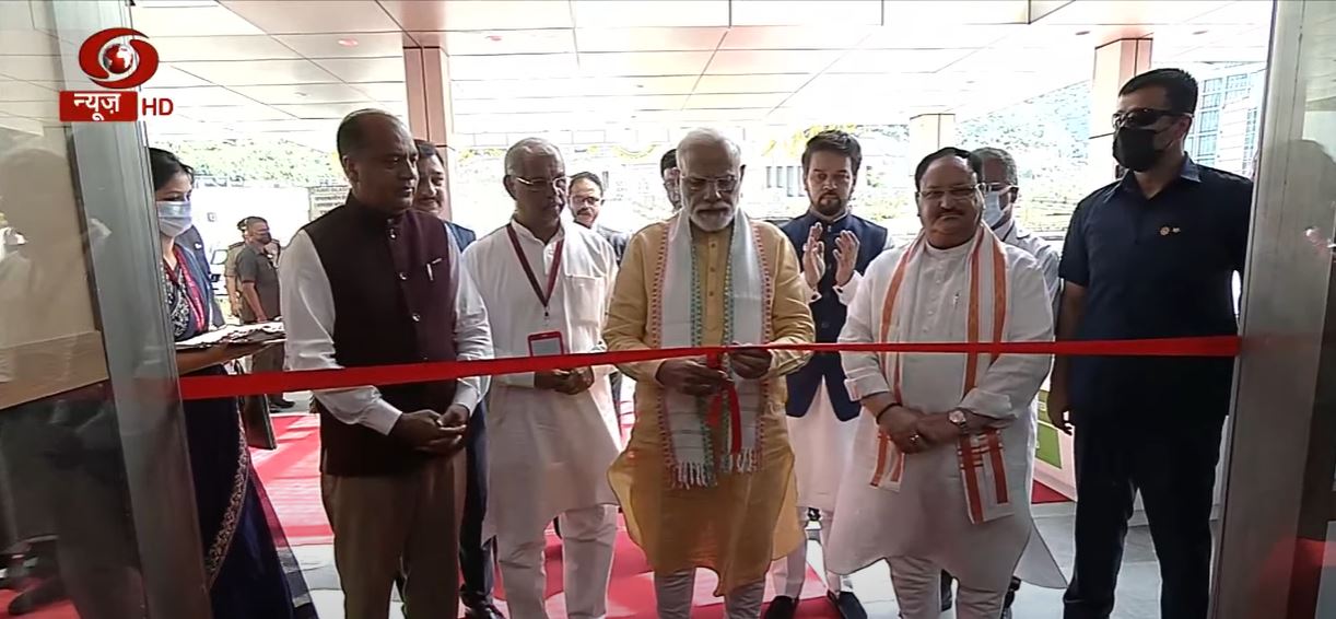 पीएम मोदी ने हिमाचल प्रदेश के बिलासपुर में एम्‍स समेत राज्य को 3652 करोड़ रुपये की परियोजनाओं की दीं सौगात