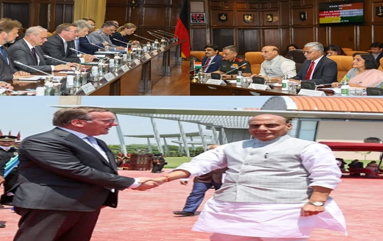 जर्मनी के रक्षा मंत्री श्री बोरिस पिस्टोरियस ने आईआईटी दिल्ली में आईडेक्स स्टार्ट-अप और इनोवेशन के प्रदर्शन संबंधी कार्यक्रम में भाग लिया