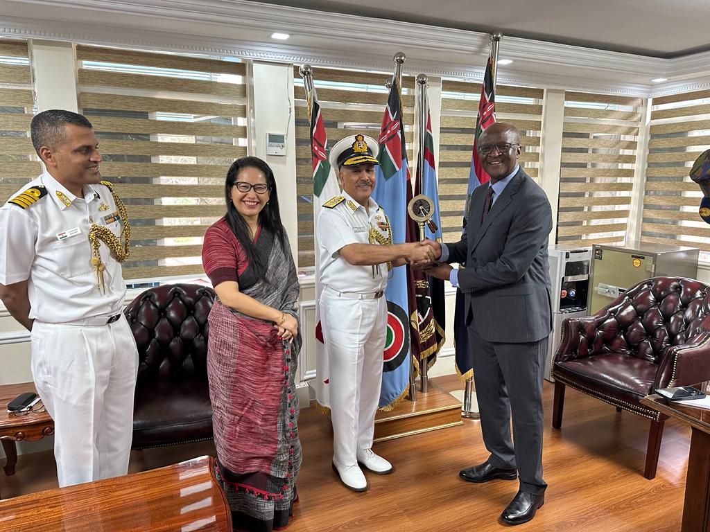 नौसेना उपप्रमुख (डीसीएनएस) केन्या की यात्रा पर (21-23 जून, 2023)