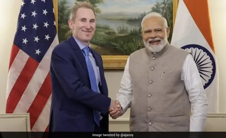 प्रधानमंत्री ने अमेजन के अध्यक्ष और सीईओ एंड्रयू आर. जेस्सी से मुलाकात की