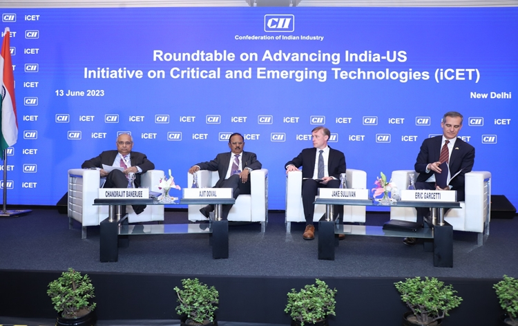 NSA अजीत डोभाल ने उभरती प्रौद्योगिकी के क्षेत्र में सहयोग पर US NSA जेक सुलिवन से की बातचीत