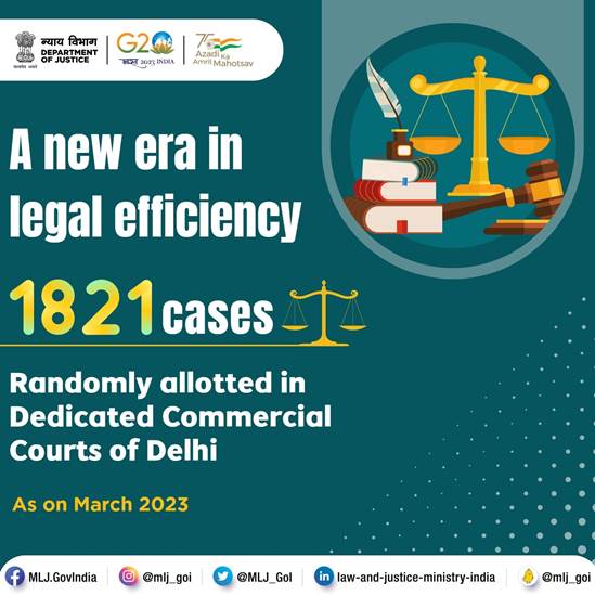 समर्पित वाणिज्यिक न्यायालय, कानूनी निपुणता का नया युग