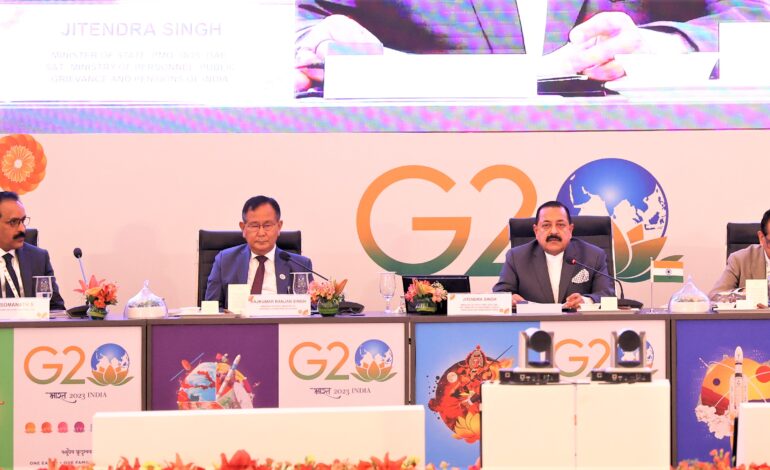 बहुत ही कम समय में 140 से अधिक अंतरिक्ष स्टार्टअप्स के साथ, भारत ने मजबूत स्थिति हासिल कर ली है और पूरा विश्व इसे स्वीकार करने लगा है : डॉ. जितेंद्र सिंह
