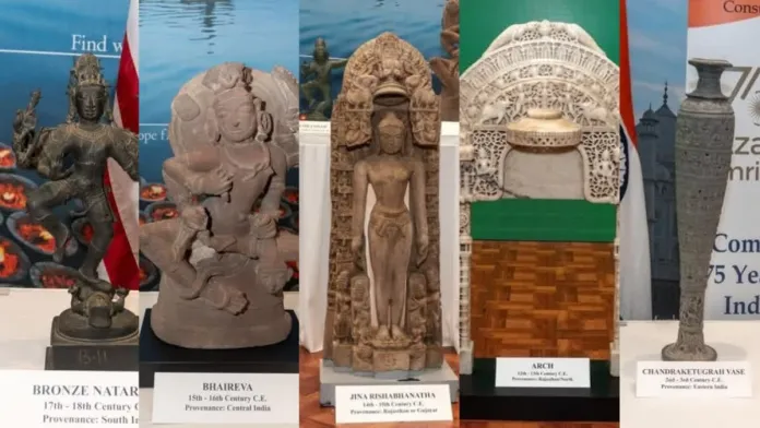 प्रधानमंत्री ने तस्करी की गई कलाकृतियों की वापसी के लिए अमेरिका को धन्यवाद दिया