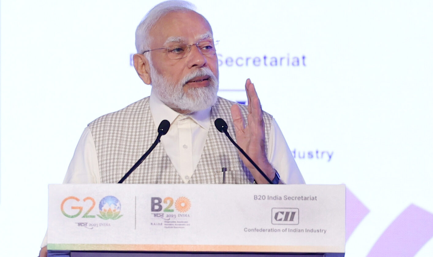 नई दिल्ली में B20 Summit India 2023 को संबोधित करते हुए प्रधानमंत्री के संबोधन का मूल पाठ