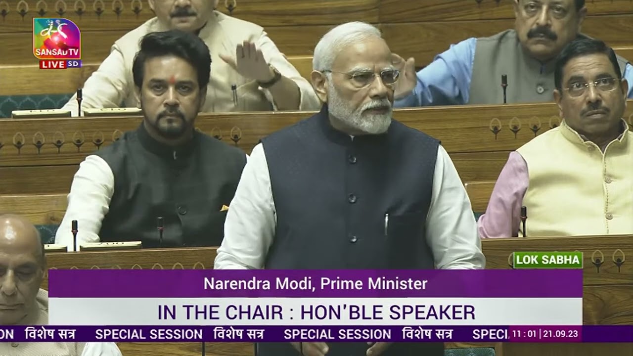 प्रधानमंत्री ने लोकसभा में संविधान (128वां संशोधन) विधेयक, 2023 को लेकर समर्थन और सार्थक बहस के लिए सभी सदस्यों, पार्टियों और उनके नेताओं को धन्यवाद दिया