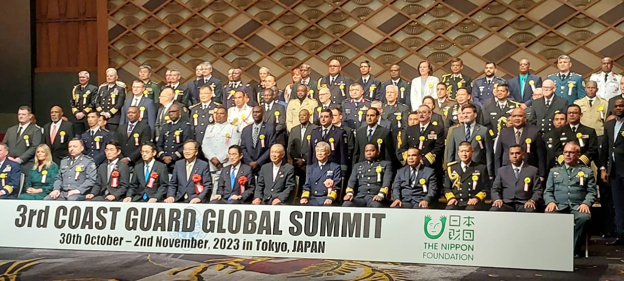 समुद्री सहयोग के लिए जापान में तीसरे वैश्विक तटरक्षक शिखर सम्मेलन की शुरुआत