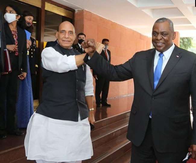 रक्षा मंत्री और अमेरिका के रक्षा सचिव भारत-अमेरिका 2+2 मंत्रिस्तरीय वार्ता की सह-अध्यक्षता करेंगे और 10 नवंबर, 2023 को द्विपक्षीय वार्ता करेंगे