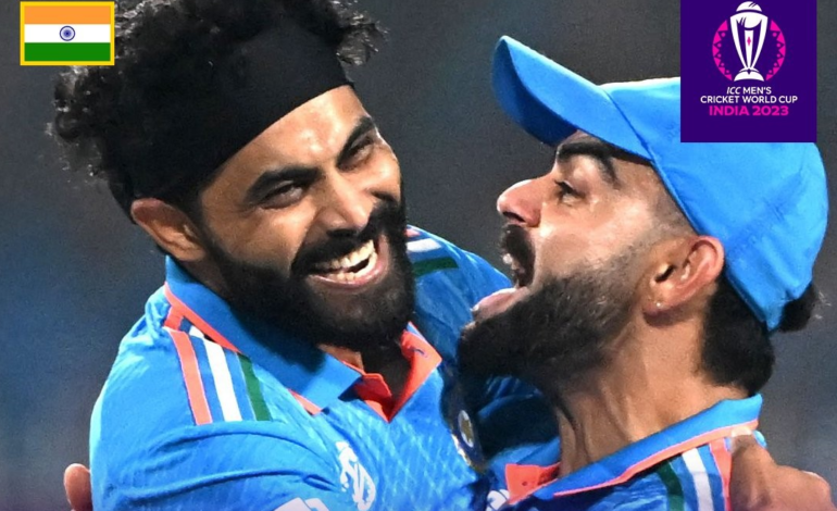 क्रिकेट विश्वकप 2023: भारत ने दक्षिण अफ्रीका को 243 रन से हराया, कोहली ने बनाया वनडे करियर का 49वां शतक