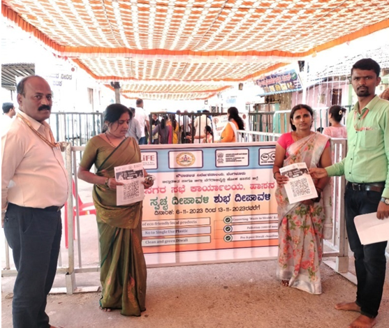 कर्नाटक में स्वच्छ दिवाली मनाने के लिए 3आर पहल-कमी लाना, पुनः प्रयोग करना, पुनर्चक्रण करना