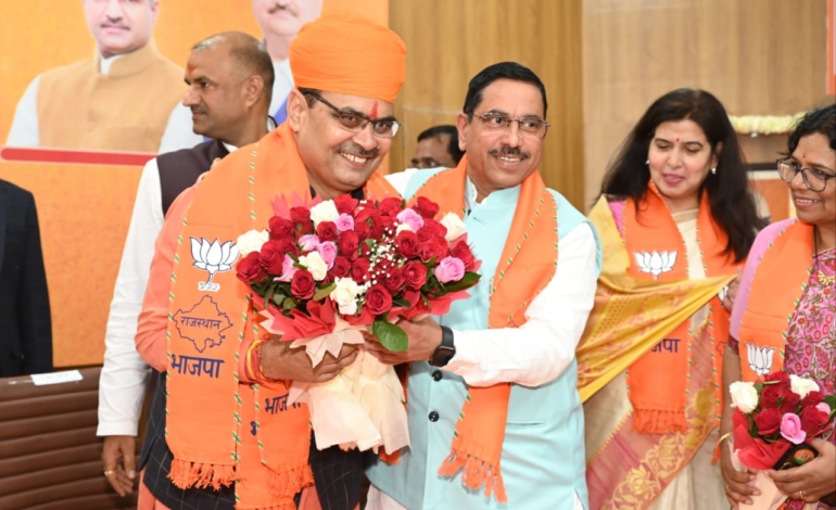 भजनलाल आज लेंगे राजस्थान के मुख्यमंत्री पद की शपथ, प्रधानमंत्री की मौजूदगी में होगा समारोह