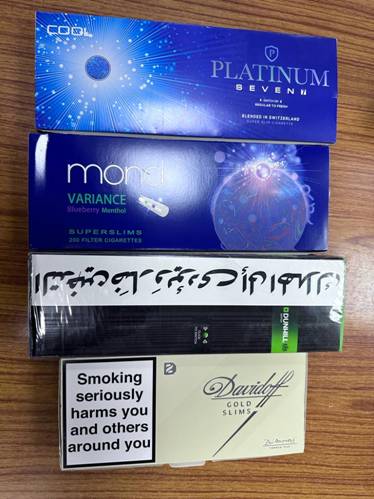 दिल्ली सीमा शुल्क (निवारक) ने 55 लाख रुपये से अधिक मूल्य की विदेशी मूल की सिगरेटों के अवैध आयात का मामला दर्ज किया