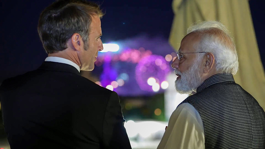 फ्रांस के राष्ट्रपति मैक्रों ने भारत में बिताए लम्हों को किया साझा, पीएम मोदी ने यूं जताई खुशी