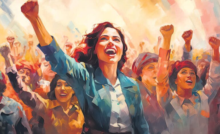 नारी शक्ति प्रगति के पथ पर