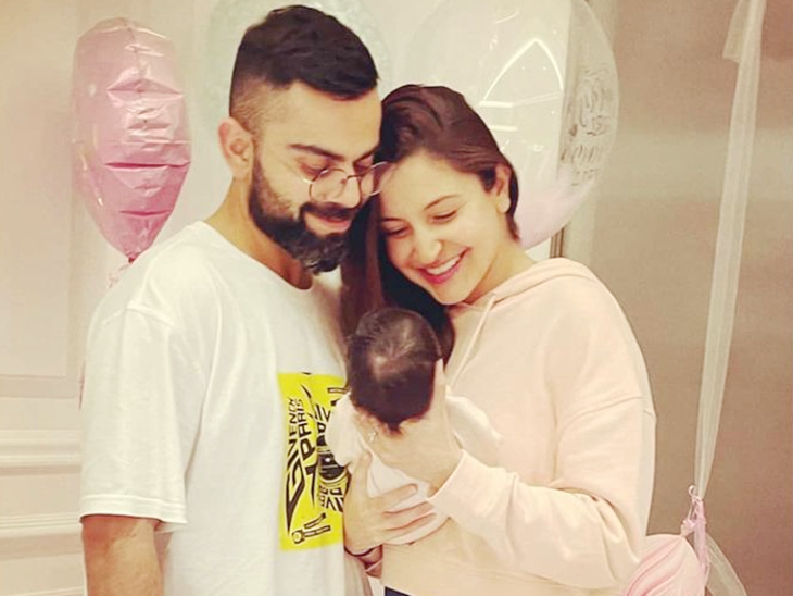 अनुष्का शर्मा के बिना लंदन से भारत आए विराट कोहली, कार्टून वाली Dad लिखी टीशर्ट ने खींचा सबका ध्यान