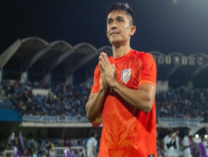 भारतीय फुटबाल स्टार सुनील छेत्री ने की संन्यास की घोषणा, इस दिन खेलेंगे भारत के लिए आखिरी मैच