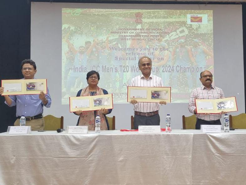 T20 वर्ल्ड कप का जारी है जश्न, अब विश्वकप में भारत की जीत पर डाक विभाग ने जारी किया विशेष कवर