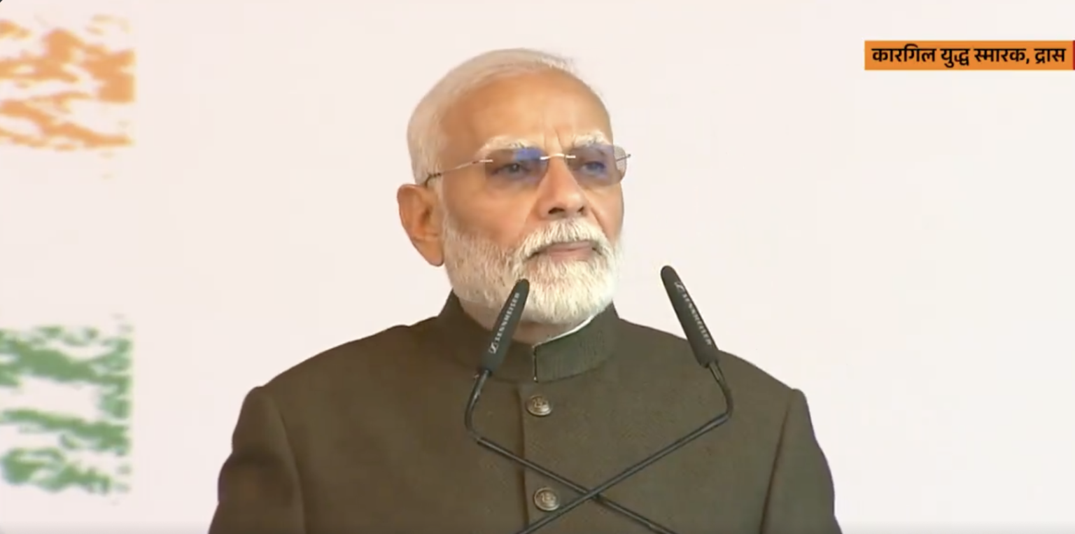 कारगिल विजय दिवस पर पीएम मोदी ने कहा- ‘कारगिल में युद्ध के साथ सत्य की भी जीत हुई’