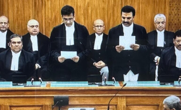 सुप्रीम कोर्ट को मिले 2 नए जज, पहली बार सुप्रीम कोर्ट के जज बने एन कोटिश्वर सिंह