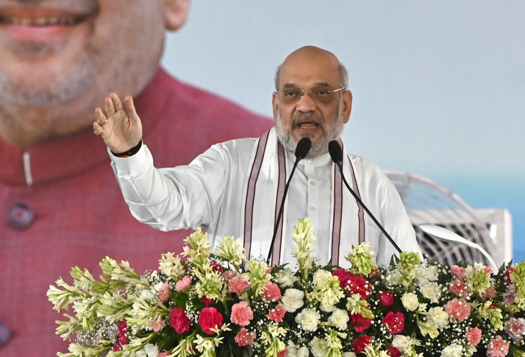 अमित शाह आज जम्मू-कश्मीर में भाजपा की तीन जनसभाओं को करेंगे संबोधित