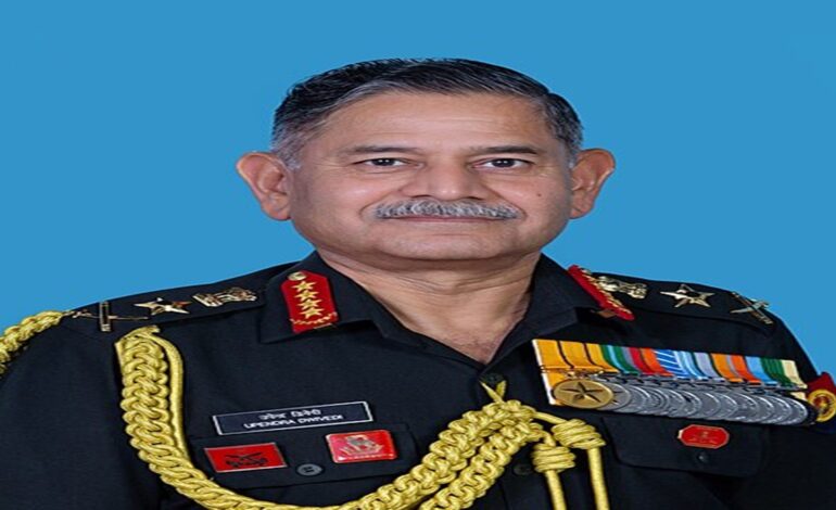 भारत के थल सेनाध्यक्ष उपेंद्र द्विवेदी का आज से पांच दिवसीय नेपाल दौरा