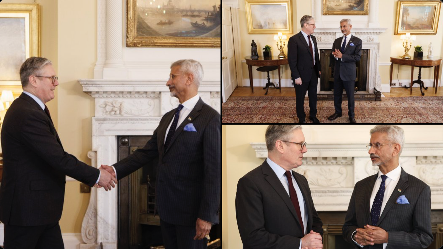 विदेश मंत्री डॉ. एस जयशंकर ने ब्रिटेन के प्रधानमंत्री कीर स्टार्मर से की मुलाकात, द्विपक्षीय संबंधों और आर्थिक सहयोग बढ़ाने पर की चर्चा