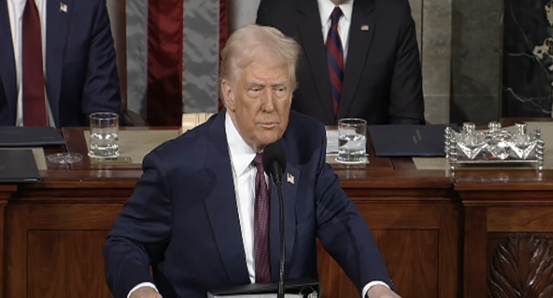 अमेरिकी संसद में डोनाल्ड ट्रंप के भाषण की 10 बड़ी बातें