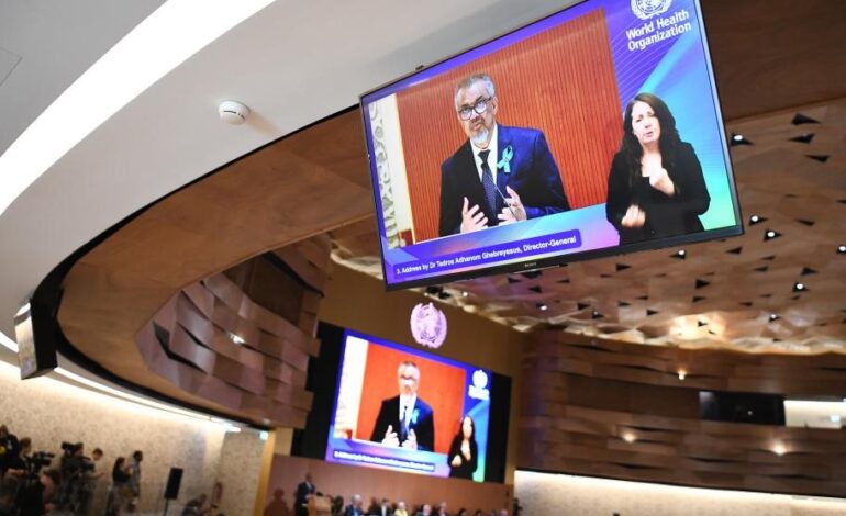 जेनेवा में 78वीं विश्व स्वास्थ्य सभा का आयोजन, इस बार की थीम ‘वन वर्ल्ड फॉर हेल्थ’