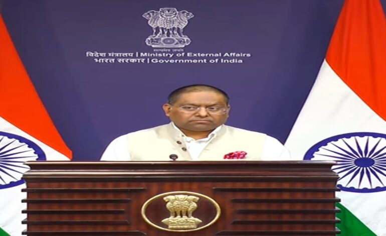पाकिस्तान के साथ लंबित मुद्दा पीओके खाली करने का है, तीसरे पक्ष की मध्यस्थता मंजूर नहीं : विदेश मंत्रालय