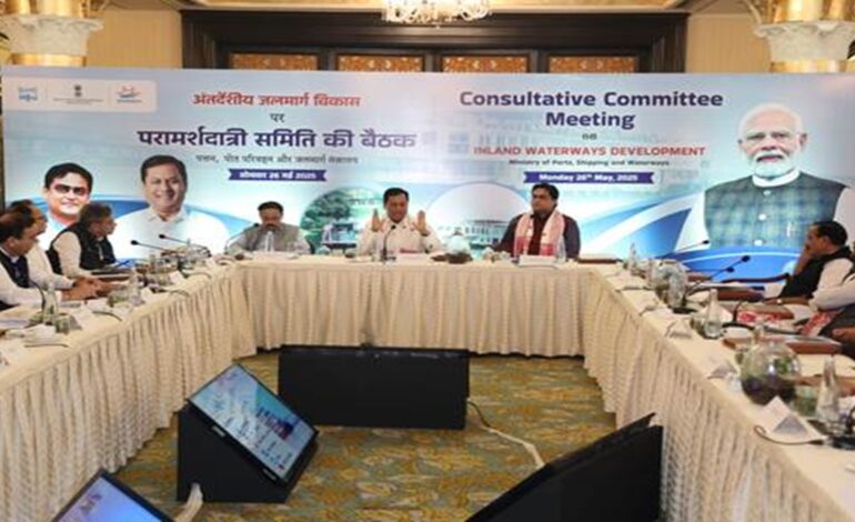 अंतर्देशीय जलमार्ग 11 राज्यों से बढ़कर 23 राज्यों और 3 केंद्र शासित प्रदेशों तक विस्तारित होंगे: केंद्रीय मंत्री सर्बानंद सोनोवाल