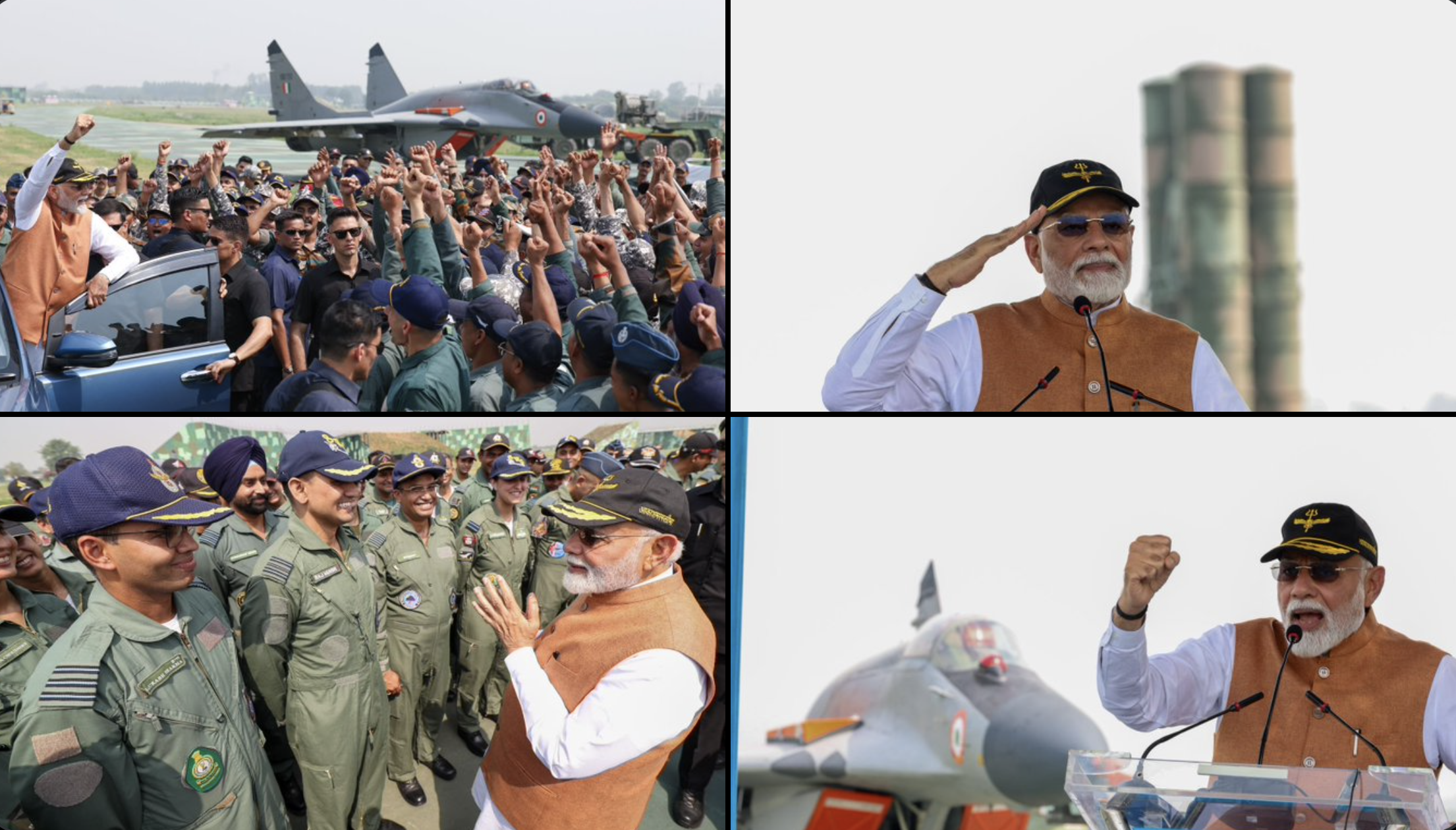 पीएम मोदी ने आदमपुर एयरबेस पहुंचकर पाकिस्तान के दावे की निकाली हवा