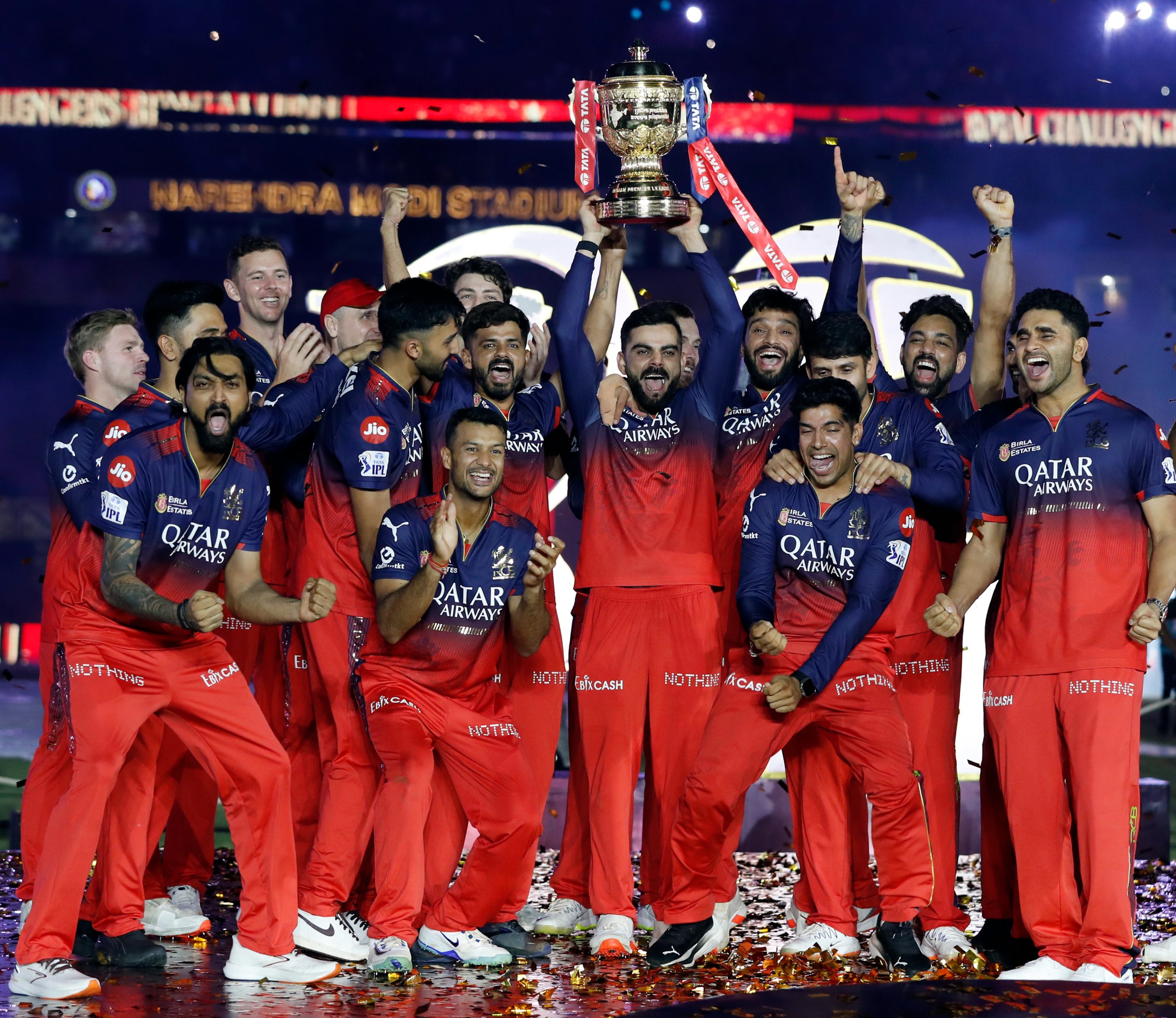 17 साल का सूखा खत्म, आरसीबी बनी आईपीएल चैंपियन, फाइनल में पंजाब किंग्स को 6 रन से हराया