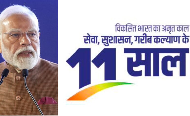मोदी सरकार के 11 साल नए भारत का ‘अमृतकाल’