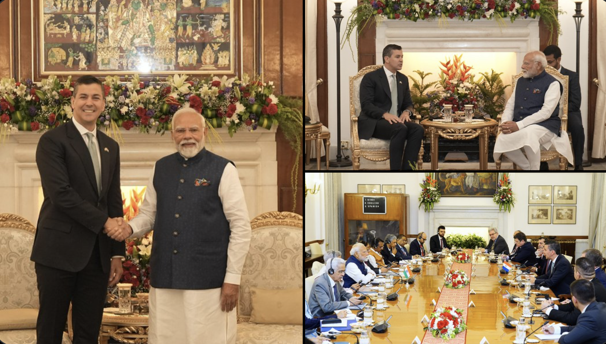 पीएम मोदी ने पैराग्वे के राष्ट्रपति से कहा- ‘दोनों देश आतंकवाद के खिलाफ लड़ाई में कंधे से कंधा मिलाकर खड़े हैं’