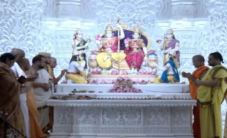 अयोध्या: राम जन्मभूमि परिसर में आज देव प्रतिमाओं की प्राण प्रतिष्ठा के साक्षी बनेंगे मुख्यमंत्री योगी आदित्‍यनाथ