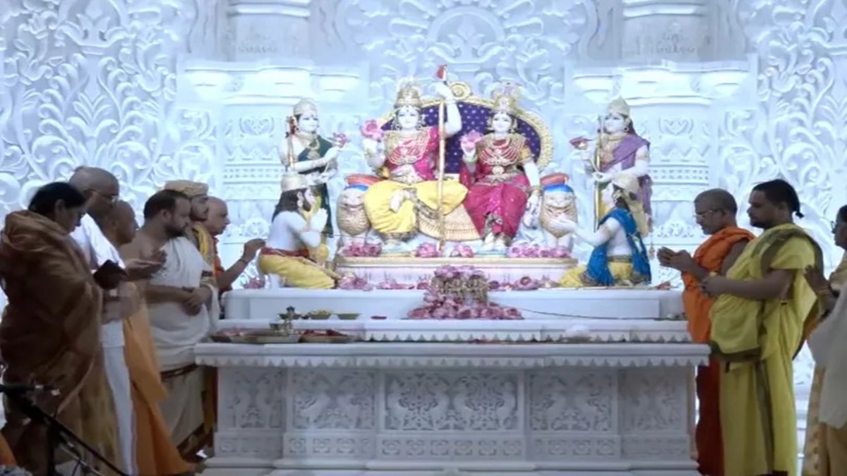 अयोध्या: राम जन्मभूमि परिसर में आज देव प्रतिमाओं की प्राण प्रतिष्ठा के साक्षी बनेंगे मुख्यमंत्री योगी आदित्‍यनाथ