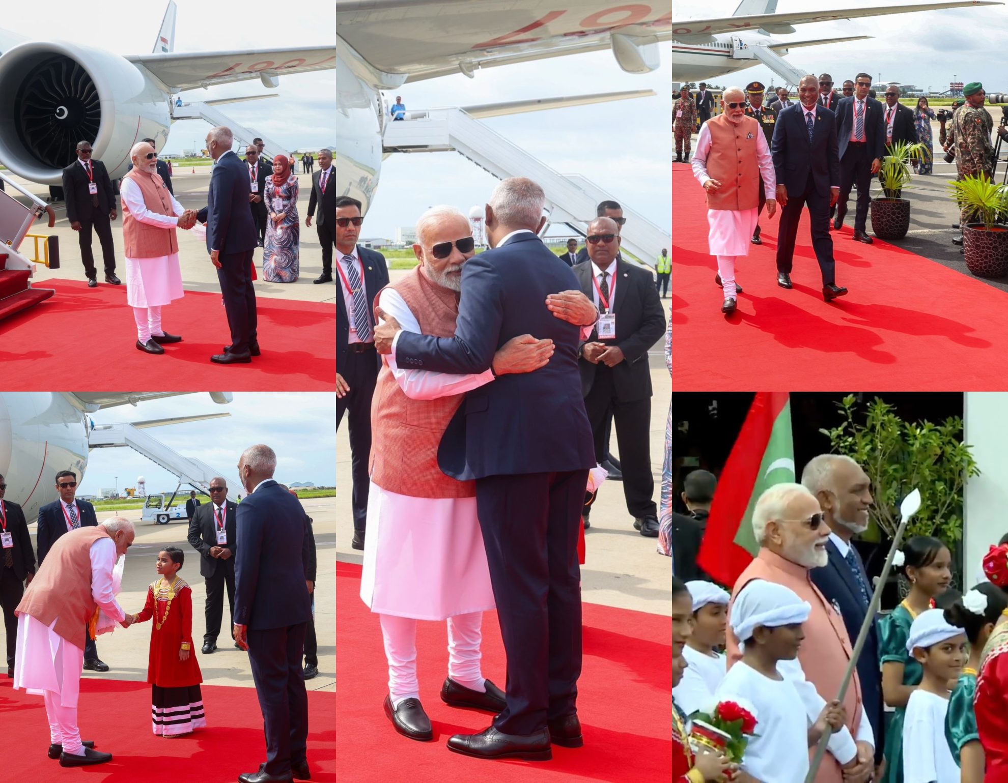 मालदीव पहुंचे पीएम मोदी, स्वतंत्रता दिवस समारोह में होंगे मुख्य अतिथि, राष्ट्रपति मुइज़्ज़ू ने किया स्वागत