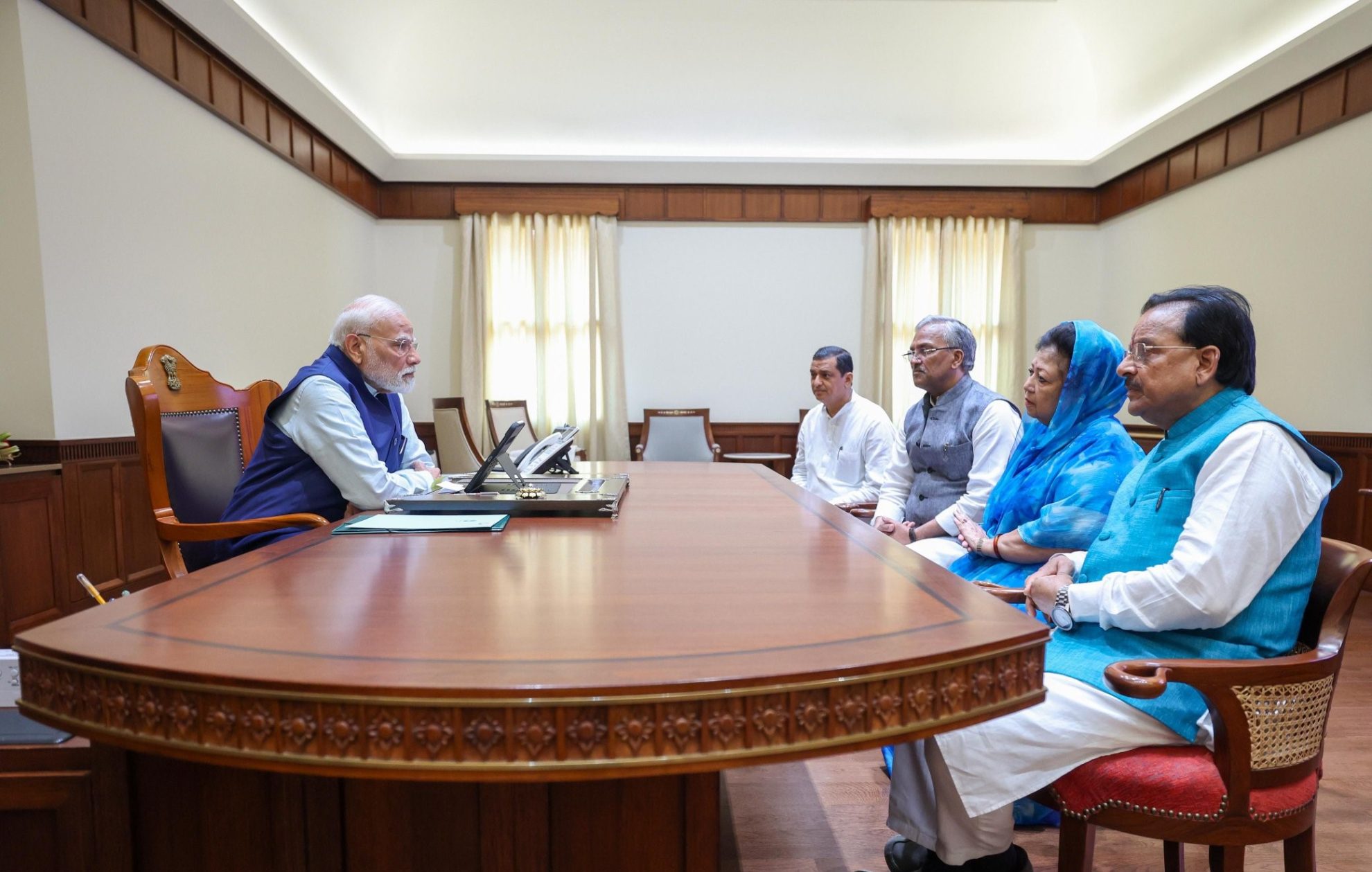 उत्तरकाशी धराली आपदा : उत्तराखंड के सांसदों ने पीएम मोदी से की मुलाकात