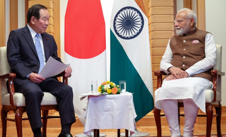 पीएम मोदी की जापानी सांसदों के साथ बैठक, द्विपक्षीय संबंधों को मजबूत करने पर दिया जोर