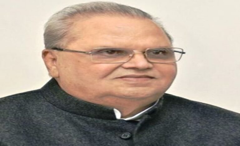 पूर्व राज्यपाल सत्यपाल मलिक का दिल्‍ली के आरएमएल अस्पताल में निधन