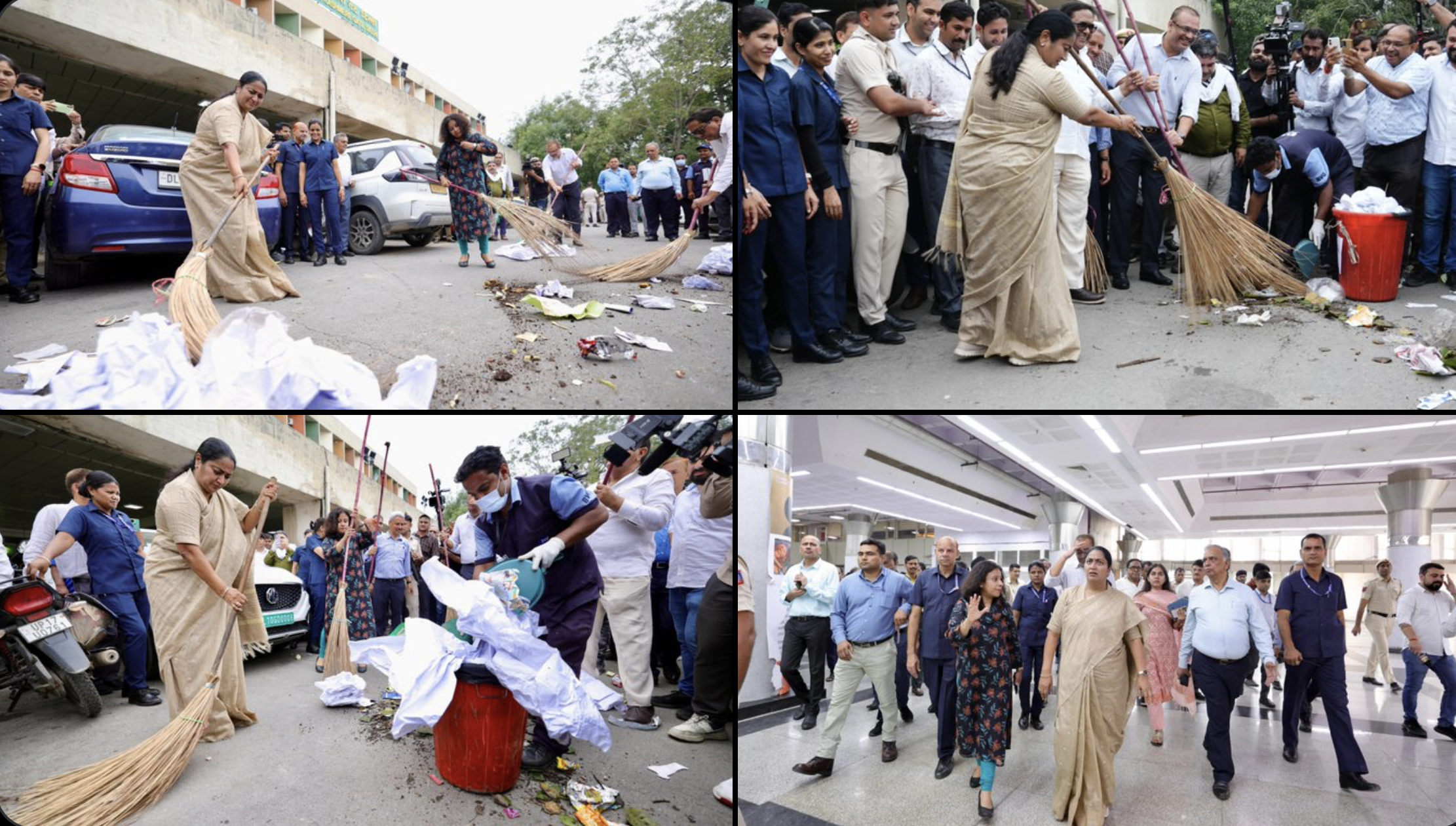 मुख्यमंत्री रेखा गुप्ता ने की ‘दिल्ली को कूड़े से आजादी’ स्वच्छता अभियान की शुरुआत