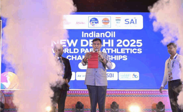 पीएम मोदी ने किया वर्ल्ड पैरा एथलेटिक्स चैंपियनशिप 2025 का शुभारंभ, भारत की सबसे बड़ी पैरास्पोर्ट्स मेज़बानी