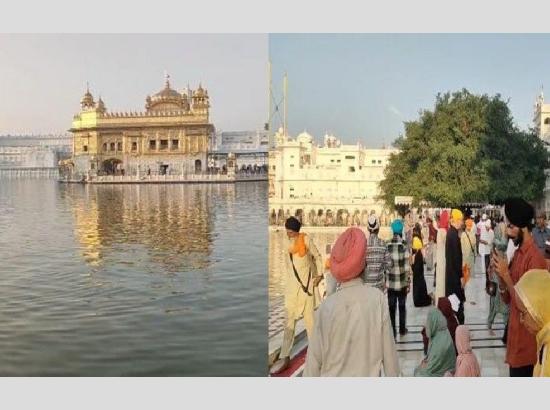 श्री हरमंदिर साहिब में बंदी छोड़ दिवस की रौनकें, शाम को जलाए जाएंगे 1 लाख घी के दीपक