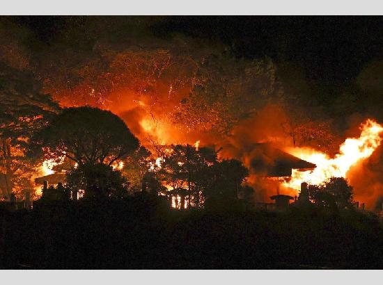 इस शहर में आग का तांडव! 170 इमारतें जलकर खाक