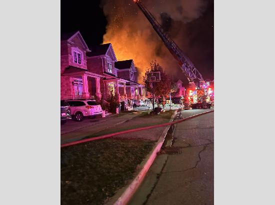 Brampton में ‘दिल दहला देने वाला’ हादसा! घर में लगी आग से 4 लोगों की मौ*त, नवजात ने भी तोड़ा दम