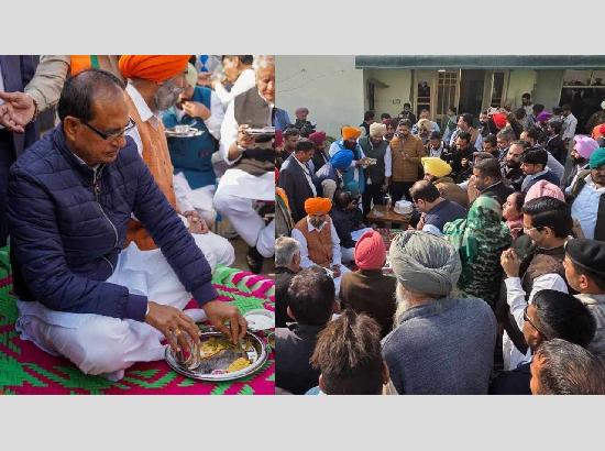 शिवराज चौहान ने ‘मंजी’ पर बैठकर खाई ‘मक्की की रोटी’, किसानों से की बातचीत- दिया यह संदेश