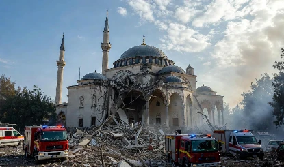 मस्जिद में बम धमाका! 54 लोग….