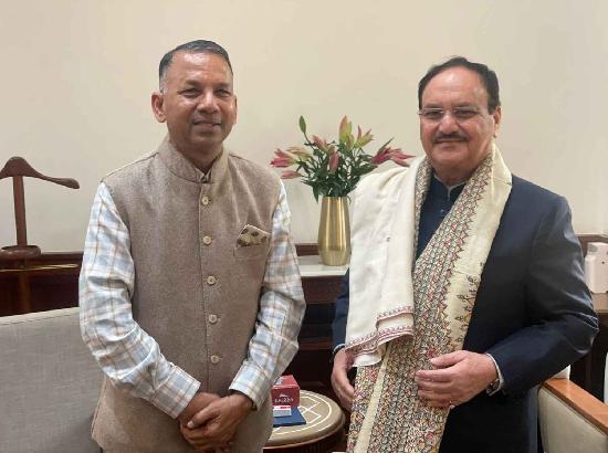 Rajinder Gupta ने JP Nadda से की मुलाकात! इन मसलों पर हुई बात