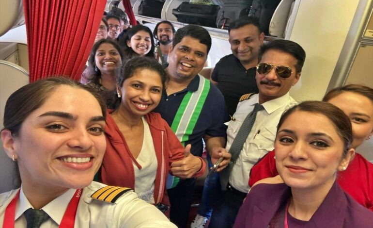 मध्य पूर्व संकट के बीच दुबई से 149 भारतीयों को लेकर दिल्ली पहुंचा एयर इंडिया का विमान