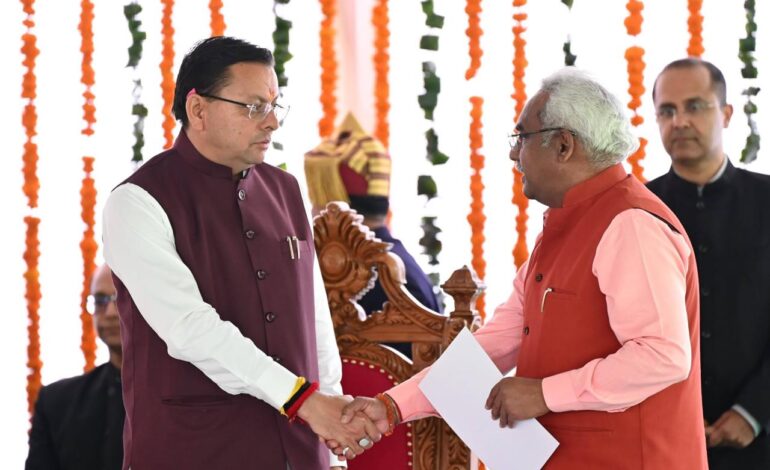 कैबिनेट विस्तार के बाद सीएम धामी का मंत्रियों को संदेश, कहा- जनसेवा और विकास को नई गति देंगे